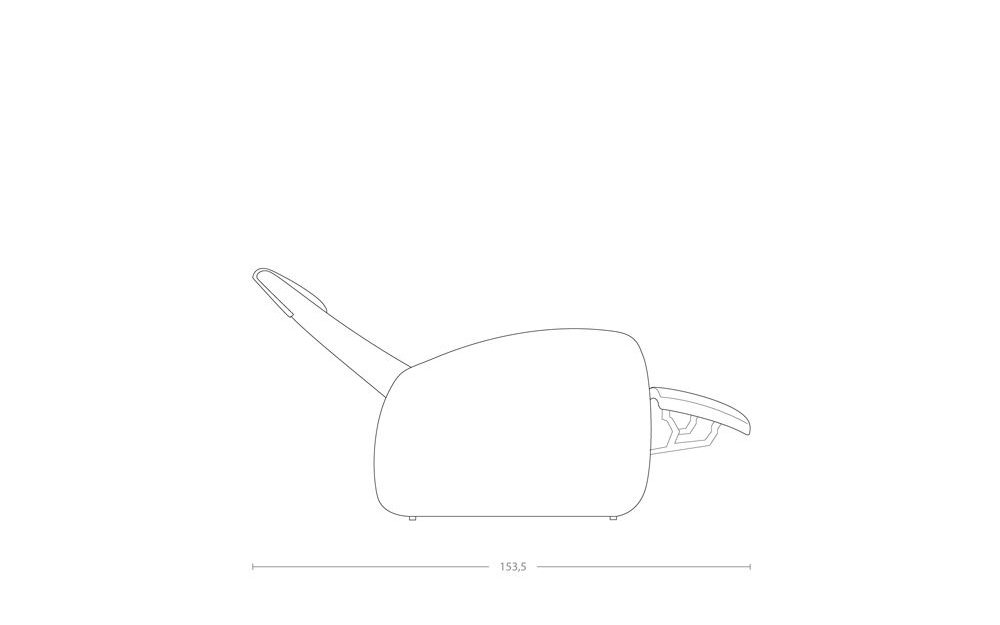 Dimensoes do produto poltrona reclinvel p2